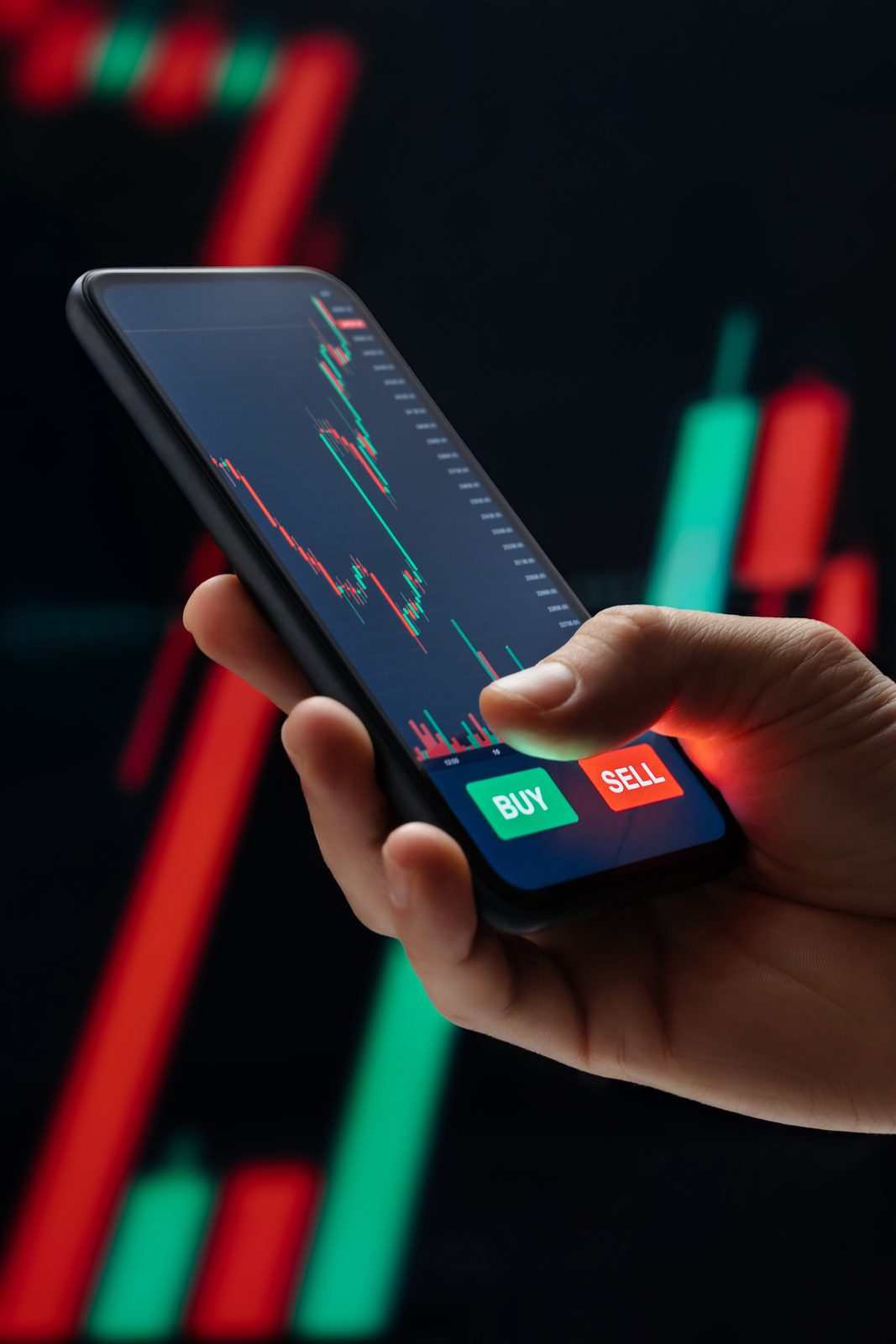 Financial services professional reviewing market data and capital-markets workspace