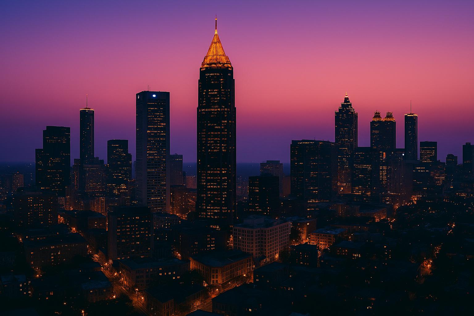 Atlanta skyline — 3i People corporate headquarters in Alpharetta, GA