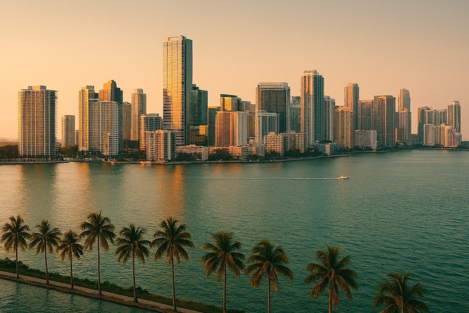 Miami skyline — 3i People Florida office